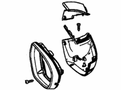 Acura 76205-T6N-A01 Housing Sub-Assembly, Passenger Side