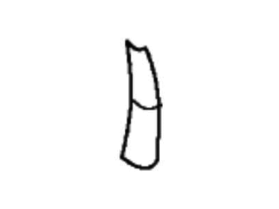 Acura 74157-T6N-A01 Tape, Left Front Fender Protection