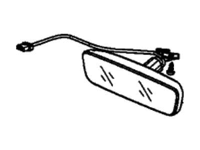 Acura 76400-T6N-A01 Mirror Assembly, Rearview (Automatic Day/Night)