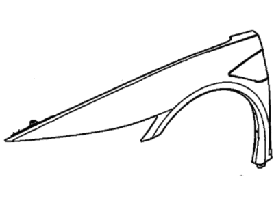 Acura 74405-T6N-A00ZZ Garnish, Right Front Fender