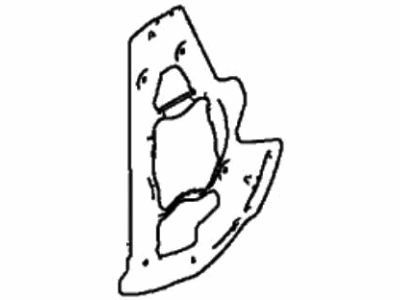 Acura 45255-T6N-A00 Splash Guard, Right Front