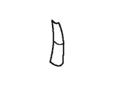 Acura 74107-T6N-A01 Tape, Right Front Fender Protection