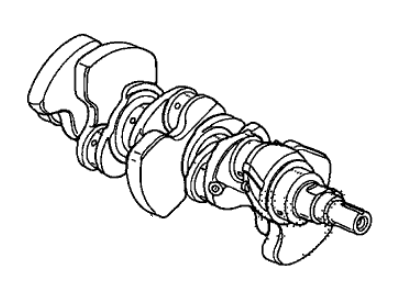 Honda 13310-5J6-A00 Crankshaft