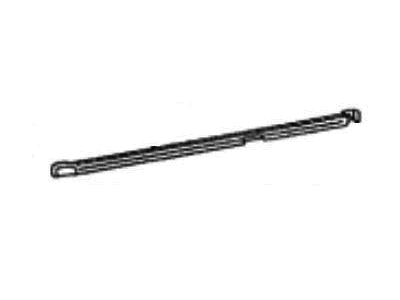 Acura 8-94358-663-3 Seal, Left Rear Waist Door