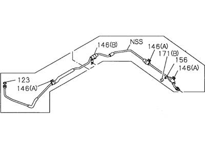 Acura 8-97085-844-1 Pipe, Evaporator