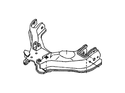 Acura 8-94374-428-1 Arm, Passenger Side Control (Lower)