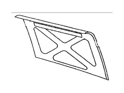 Acura 8-97183-064-0 Hood, Engine