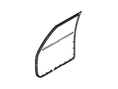 Acura 8-97260-785-1 Weatherstrip Front Doo