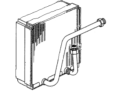 Acura 8-97143-352-0 Evaporator, Air Conditioner