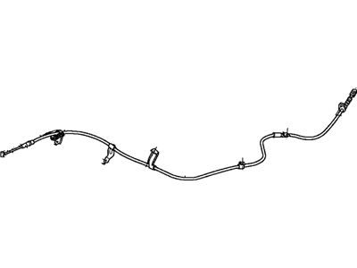 Acura 47560-TL1-G03 Wire, Hand Brake L