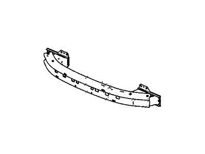 Acura 71130-TGV-A02 Beam Complete, Front Bumper
