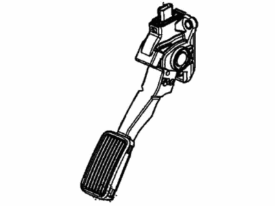 Acura 17800-TGV-L01 PEDAL, ACCELERATOR