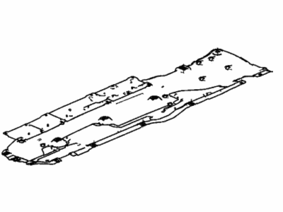 Acura 74670-TGV-A00 Cover, Left Front Floor