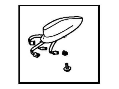 Acura 39150-TGV-A21ZC Antenna, Roof (Extreme Crimson Pearl)