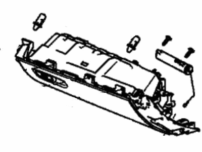 Acura 77501-TGV-A05ZA Box, Glove (Alluring Ecru)