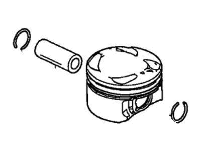 Honda 13010-6B2-A00 Piston Set (A)