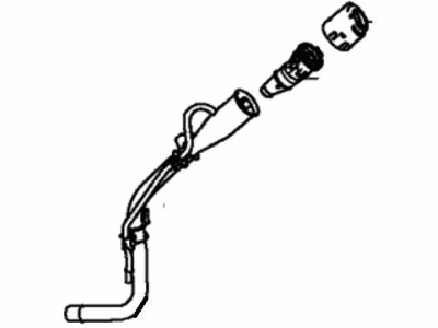 Acura 17650-TGV-A02 PIPE, FUEL FILLER