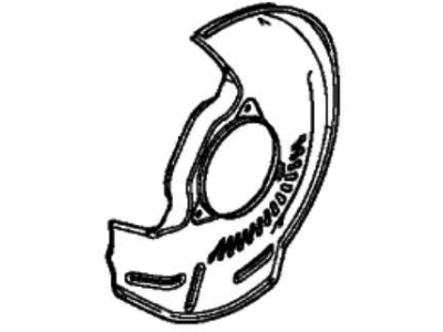 Acura 45255-TGV-A00 Splash Guard, Right Front
