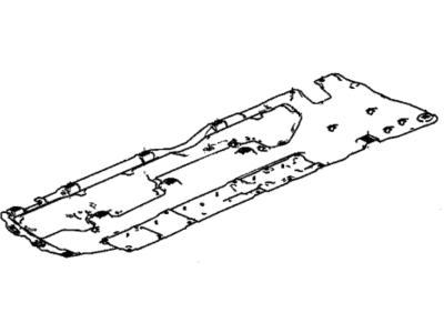 Acura 74620-TGV-A00 Cover, Right Front Floor