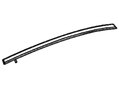 Acura 72965-TGV-A11 Molding, Left Rear