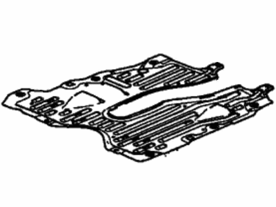 Acura 74112-TGV-A00 PLATE, ENGINE COVER