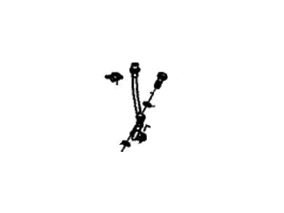 Acura 01468-TGV-A00 Hose Set, Left Rear