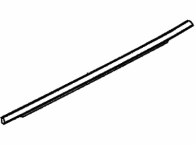 Acura 72950-TGV-A11 Molding, Left Rear Door