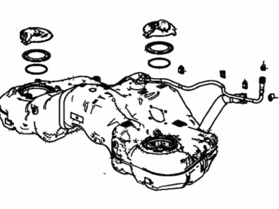 Acura 17044-TGV-A02 TANK SET, FUEL