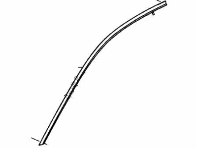 Acura 72425-TGV-A11 Molding, Right Front