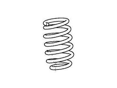 Acura 51401-TGV-A01 Spring, Front