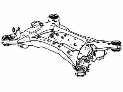 Acura 50300-TGY-A00 Sub-Frame Assembly, Rear