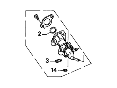 Acura 16500-P5A-003 Valve Assembly, Fast Idle (Af23A) (Keihin)