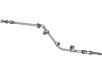 Acura 47521-SP0-013 Wire, Driver Side Parking Brake