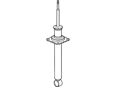 Acura 52611-SP0-014 Shock Absorber Unit, Rear