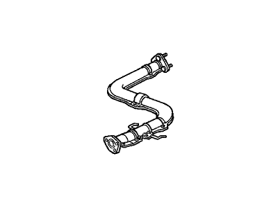 Acura 18220-SP0-A01 Pipe B, Exhaust