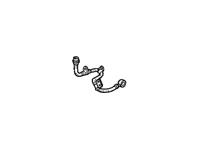 Acura 46411-SP0-033 Hose, Left Front Brake (Nichirin)