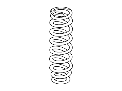 Acura 51401-SP0-G01 Spring, Front (Mitsubishi)