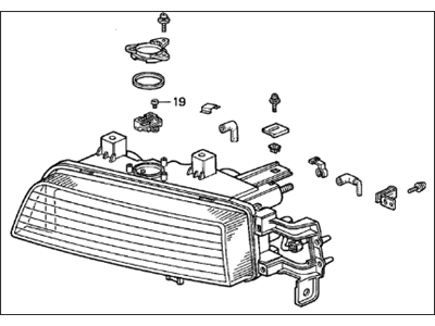 Acura 33101-SP0-A03 Headlight