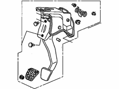 Acura 46910-SEP-A01 Pedal, Clutch