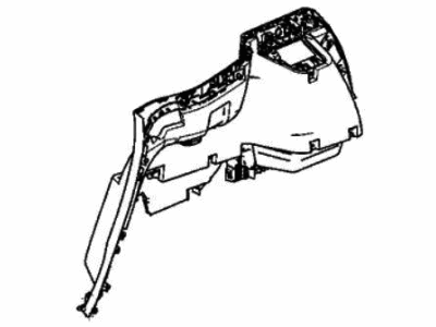 Acura 84665-TYA-A02ZA Assembly Driver Side (Deep Black)