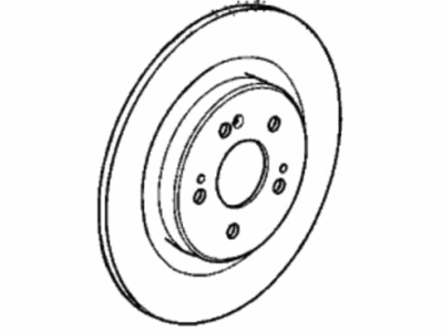 Acura 42510-TYA-A01 Disk (17In, 11T Fnc)