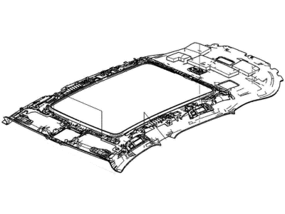 Acura 83201-TYA-A21ZA Lining Complete (Alluring Ecru)