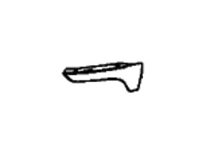 Acura 74158-TYA-A00 Strake Left, Front Side