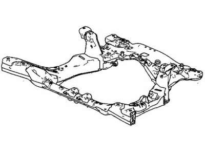 Acura 50210-TYA-A13 Sub-Frame Complete, Front