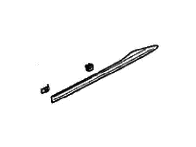 Acura 72812-TYA-A01 Garnish, Rear Right Door Middle