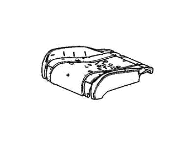 Acura 81137-TYA-K42 Pad Complete, Front Cushion