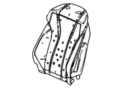 Acura 81527-TYA-A21 Pad Complete, Front Left Back