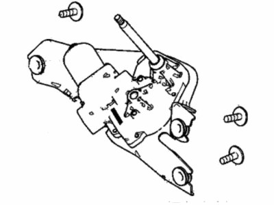 Acura 76700-TYA-A01 Wiper Motor Assembly