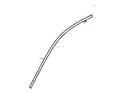 Acura 72425-TYA-A01 Molding, Front Right Dr Sash