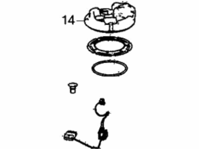 Acura 17047-TYA-A02 Set, Meter Complete